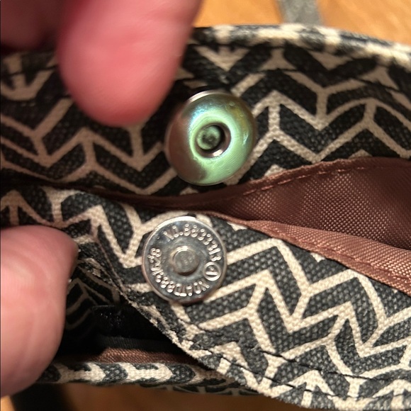 Kavu Black and White Patterned Belt Bag - Picture 9 of 14